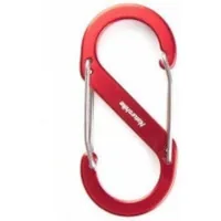 Travel carabiner Naturehike S-type NH20GS004, 8.8 cm, red (6927595747124)