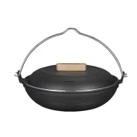 Сковорода туристична Naturehike Сотейник із кришкою CNK2300CJ014 алюміній (6976023925245)