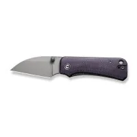 Civivi Baby Banter Wharncliffe Violet Micarta Knife (C19068SC-2)