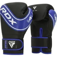 Боксерські рукавички RDX 4B Robo Kids Blue/Black 6 унцій (JBG-4U-6oz)