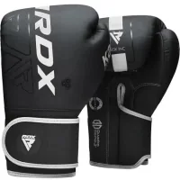 Боксерські рукавички RDX F6 Kara Matte White 16 унцій (BGR-F6MW-16OZ)