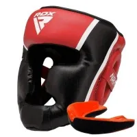 Боксерський шолом RDX Aura Plus T-17 Red/Black XL (HGR-T17RB-XL+)