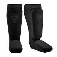 Захист гомілки і стопи RDX Shin Instep Foam Black/Black S (HYP-SIBB-S)