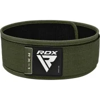 Athletic belt RDX RX1 Weight Lifting Belt Army Green L (WBS-RX1AG-L)