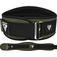 Athletic belt RDX RX3 EVA Curve neoprene Army Green M (WBE-RX3AG-M)