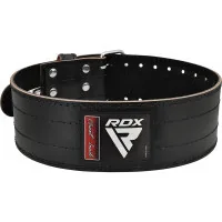 Атлетичний пояс RDX для пауерліфтингу RD1 шкіряний Black M (WPB-RD1B-M)
