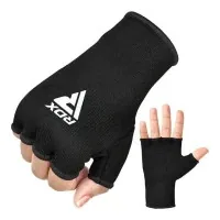 Бинти-рукавиці RDX Inner Black/White XL (HYP-IBW-XL)