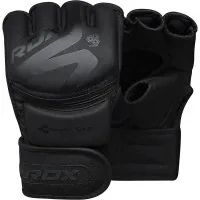 Рукавички для MMA RDX F15 Noir Matte Black L (GGR-F15MB-L)