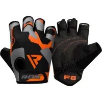 Gloves for fitness RDX F6 Sublimation Orange L (WGS-F6O-L)