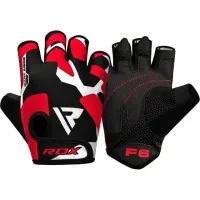 Gloves for fitness RDX F6 Sublimation Red XL (WGS-F6R-XL)