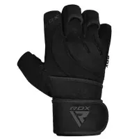 Fitness gloves RDX L4 Micro Plus Black XL (WGM-L4B-XL+)