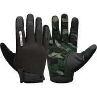 Gloves for fitness RDX T2 Touch Screen Friendly Full Fingerf Army Green M (WGA-T2FA-M)