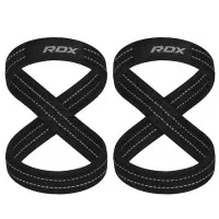 Hand straps RDX Gym Lifting 8 Figure Straps Gray L (WAC-W8G-L)
