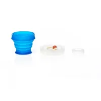 Travel cup Humangear GoCup Small blue (022.0102)
