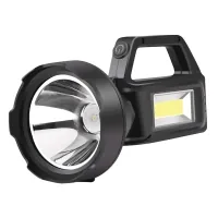 Ліхтар Quantum Tracker 3W LED+COB з функцією Power Bank (QM-FL1063)