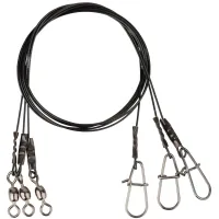 Повідець Savage Gear Black7 Trace 20cm 0.35mm 7kg (3 шт/уп.) (1854.12.89)