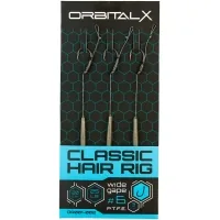 Повідець OrbitalX Classic Hair Rig Wide Gape 6 25lb 20cm (3шт/уп) camo (694.00.01)