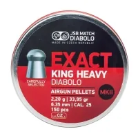 Пульки JSB King Heavy MKII 6,35 мм 2,2 г 300 шт/уп (546498-300)