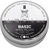 Пульки Coal Basic 4,5 мм 0,47 г 200 шт/уп (200WPB45)