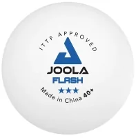 М'ячик для настільного теніса Joola Flash 40+ White 6 шт (40041) (930941)