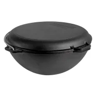 Tourist boiler Brizoll cast iron Asian with a lid-pan 10 l (KA10-2)