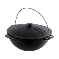 Tourist boiler Brizoll cast iron Asian with a lid 10 l (KA10-1)