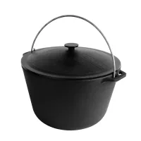 Tourist boiler Brizoll cast iron with a lid 8 l (KT08-1)