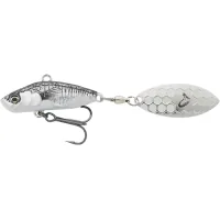 Тейл-спінер Savage Gear 3D Sticklebait Tailspin 73mm 13.0g Black Silver (1854.43.94)