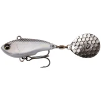 Тейл-спінер Savage Gear Fat Tail Spin 80mm 24.0g White Silver (1854.11.75)
