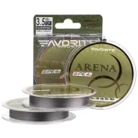 Cord Favorite Arena PE 4x 100m 0.3/0.09mm 6.5lb/3kg Silver Gray (1693.10.94)