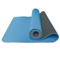 Yoga mat Toorx Professional TPE 183 x 60 x 0.6 cm Azzurro/Anthracite (MAT-183) (931141)
