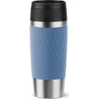 Thermal mug Tefal Travel Mug Classic Twist, 360 ml, stainless steel, blue (N2024510)