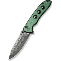 Knife Civivi Hyperpulse Damascus Red Aluminum (C23087A-DS1)