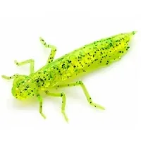 Fishing silicone FishUP Dragonfly 0.75" 026 - Flo Chartreuse/Green (12pcs/pack) (1864.04.68)