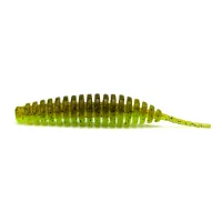 Fishing silicone FishUP Tanta 2.5" 204 - Green Pumpkin/Chartreuse (8 pcs/pack) (1864.14.51)