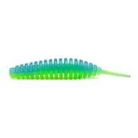 Fishing silicone FishUP Tanta 2.5" 206 - Sky/Chartreuse (8 pcs/pack) (1864.14.53)
