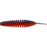 Fishing silicone FishUP Tanta 2.5" 207 - Dark Violet/Orange (8 pcs/pack) (1864.14.54)