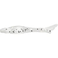 Fishing silicone FishUP Aji Tiny 1.5" 411 - UV Clear/Silver (12pcs/pack) (1864.14.83)