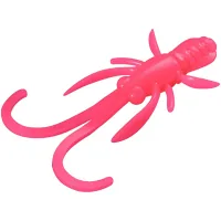Fishing silicone FishUP Baffi Fly 1.5" 112 - Hot Pink, cheese taste (10 pcs/pack) (1864.03.76)