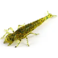 Fishing silicone FishUP Diving Bug 2" 036 - Caramel/Green&Black (8pcs/pack) (1862.00.15)