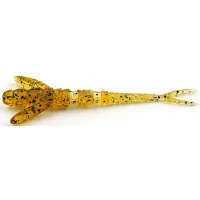 Силікон рибальський FishUP Flit 1.5" 036 - Caramel/Green&Black (10шт/уп) (1862.00.71)