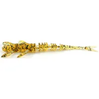 Fishing silicone FishUP Flit 2" 036 - Caramel/Green&Black (9pcs/pack) (1862.00.79)