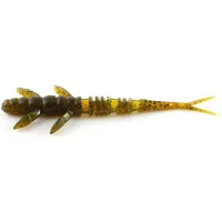Fishing silicone FishUP Flit 3" 074 - Green Pumpkin Seed (8pcs/pack) (1862.00.95)