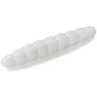 Fishing silicone FishUP Morio 1.2" 009 - White, cheese taste (12pcs/pack) (1864.03.38)