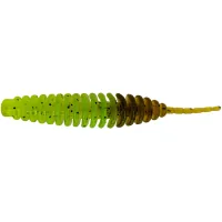 Силікон рибальський FishUP Tanta 2" 243 - Chartreuse/Green Pumpkin (9шт/уп) (1864.01.13)