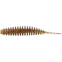 Fishing silicone FishUP Tanta 2.5" 045 - Green Pumpkin/Red&Black (8 pcs/pack) (1864.02.26)