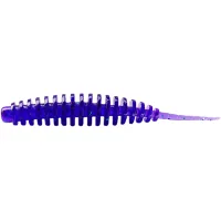 Fishing silicone FishUP Tanta 3" 060 - Dark Violet/Peacock&Silver (6pcs/pack) (1864.00.17)