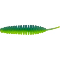 Fishing silicone FishUP Tanta 3" 206 - Sky/Chartreuse (6 pcs/pack) (1862.00.21)