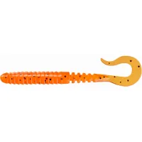 Fishing silicone FishUP Vipo 2" 049 - Pumpkin Orange/Black (10pcs/pack) (1864.05.59)