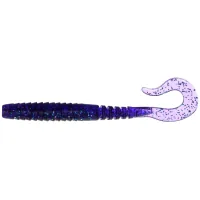 Силікон рибальський FishUP Vipo 2.8" 060 - Dark Violet/Павлина&Silver (9шт/уп) (1864.05.80)